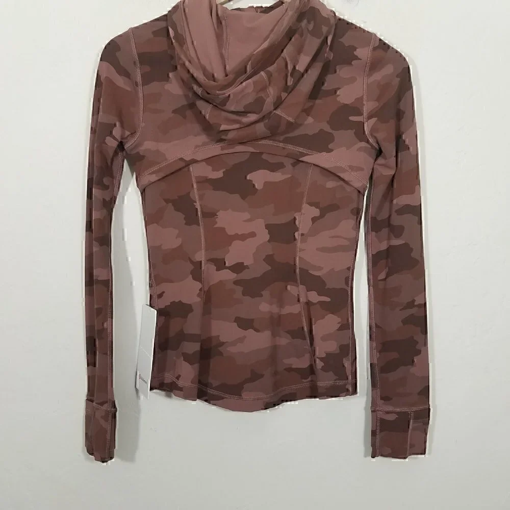 NWT Lululemon Nulu Hooded Define Jacket Camo Size 4 - Picture 2 of 4